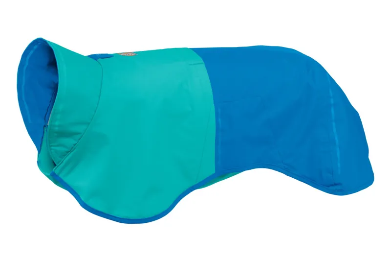 Ruffwear Sun Shower Dog Raincoat in Blue Dusk